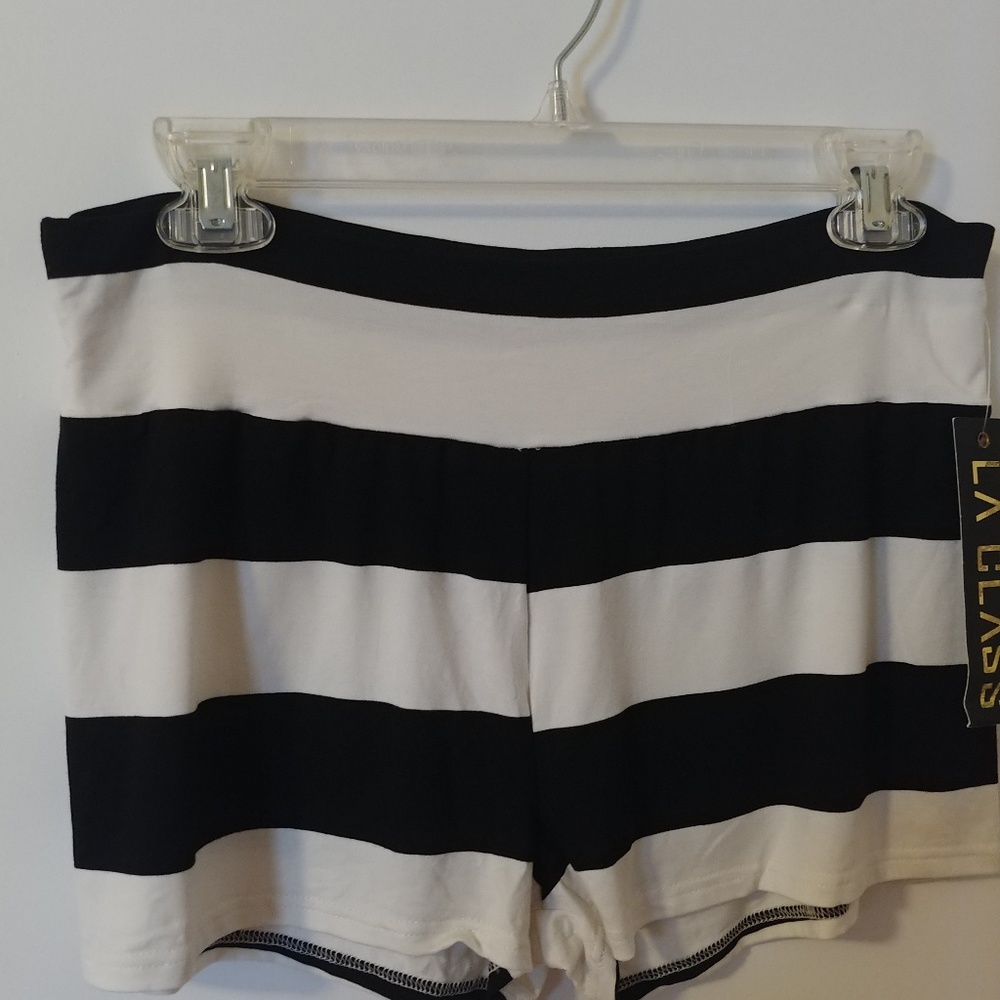 Comfy Striped Shorts